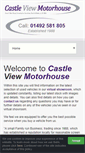Mobile Screenshot of castleviewmotorhouse.co.uk